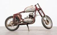 JAWA: A circa 1950s Jawa&nbsp;250cc single cylinder, possible Type 453 model - 6