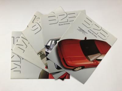 MAZDA: A group of Mazda sales brochures. MX-5 & MX-6 sales brochures