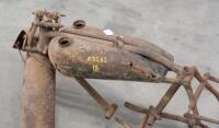 FRAME: A British frame to suit a 2 stroke very lightweight model, manufacturer unknown - 2