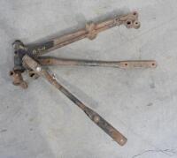 BSA: A early 1930s BSA Sloper model front frame section