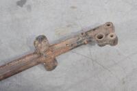 BSA: A early 1930s BSA Sloper model front frame section - 2