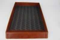 DESK SET: Five gentleman's desk pieces - 5