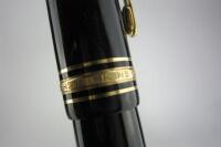 MONT BLANC: A Mont Blanc Meisterst&uuml;ck Gold-Coated # 149 Fountain Pen - 4