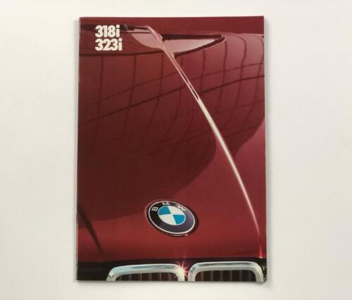 B.M.W: A 1983 E30 B.M.W 3-Series sales brochure for 318i 323i. Printed in West Germany