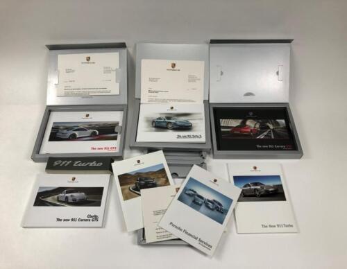 PORSCHE: Five Porsche brochures featuring the Porsche range