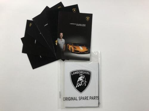 LAMBORGHINI: A collection of modern Lamborghini Gallardo sales brochures/specification sheets. Balboni specification sheet
