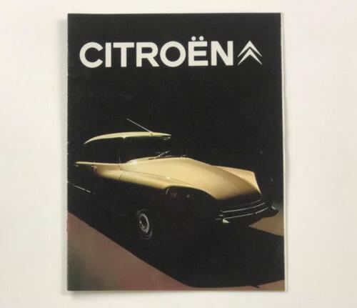 CITROEN: A 1969 Citroen DS sales brochure