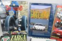 TARGA TASMANIA: Seven publications on the Targa Tasmania (signed Brock, Brabham and Moss) - 2