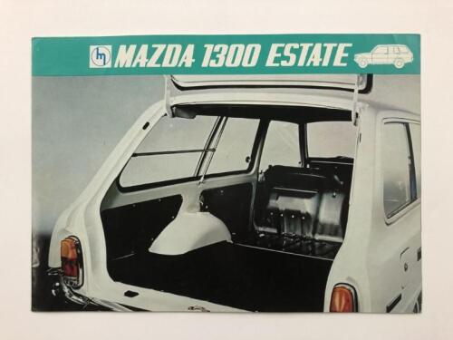 MAZDA: A Mazda 1300 Estate sales brochure