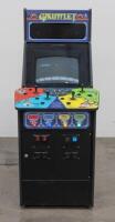 'Gauntlet' Atari dedicated LAI cabinet, the&nbsp;metalwork is all original, original metal control panel brand new overlay installed [Location: Dingley Village]