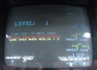 'Gauntlet' Atari dedicated LAI cabinet, the&nbsp;metalwork is all original, original metal control panel brand new overlay installed [Location: Dingley Village] - 6