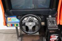 &nbsp;'Daytona USA' Sega Japanese&nbsp;twin&nbsp;driver machines (1 & 2), with original steering wheels and gearbox shifter&nbsp;fitted, 29' screen - 5