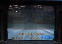 &nbsp;'Daytona USA' Sega Japanese&nbsp;twin&nbsp;driver machines (1 & 2), with original steering wheels and gearbox shifter&nbsp;fitted, 29' screen - 11