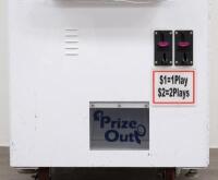 'Magic Point' prize machine, damaged, parts unit [Location: Dingley Village] - 2
