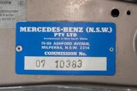 1987 Mercedes-Benz 300 SEL [Location: Melbourne] - No Reserve - 132