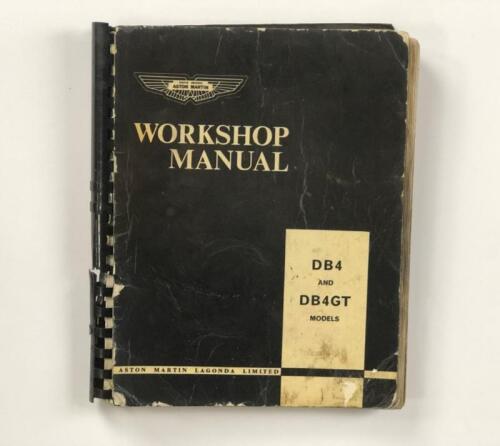 ASTON MARTINDB4 & DB4GT: An Aston Martin DB4 & DBGT Workshop Manual