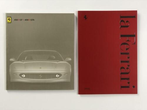 FERRARI: Two Ferrari sales brochures. 1998 456M GT + 456M GTA sales brochure