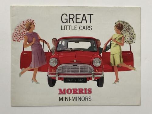 MORRIS: A colour fold-out Morris Mini-Minor sales brochure
