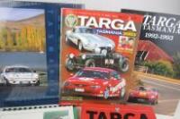 TARGA TASMANIA: Seven publications on the Targa Tasmania (signed Brock, Brabham and Moss) - 3