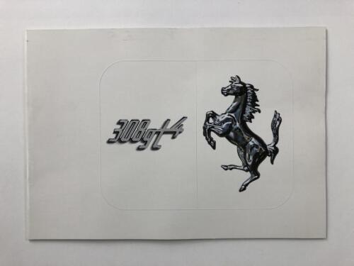 FERRARI: A 1977 Ferrari 308GT4 sales brochure