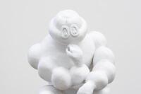 A Michelin Bibendum sculpture by Australian Artist Terry Lawrie inspired by the 1904 August Rodin 'The Thinker' sculpture [Location: Melbourne] - 2