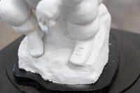 A Michelin Bibendum sculpture by Australian Artist Terry Lawrie inspired by the 1904 August Rodin 'The Thinker' sculpture [Location: Melbourne] - 3
