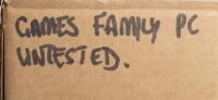 Games Family PC, box labelled 'untested' [Location: Dingley Village] - 7