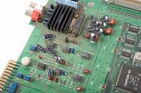 Capcom&nbsp;92636D-5 PCB, box labelled 'sound board untested' [Location: Dingley Village] - 2
