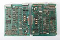 Two main PCB's for Midway Tron, labelled 'untested' [Location: Dingley Village]