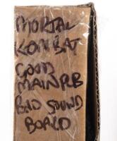Mortal Kombat, box labelled 'good main board, bad sound board' [Location: Dingley Village] - 5
