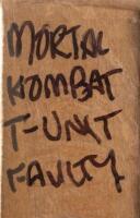 Mortal Kombat&nbsp;T-unit, labelled 'faulty' [Location: Dingley Village] - 6