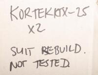 Two Kortek KTX-25, labelled 'suit rebuild - not tested' [Location: Dingley Village] - 6