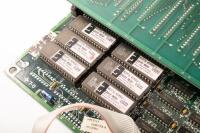 Mortal Kombat&nbsp;PCB, labelled 'tested ok 2023 - sound board re-capped' [Location: Dingley Village] - 3