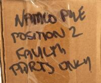 Namco Pole Position 2 PCB, labelled 'faulty - parts only' [Location: Dingley Village] - 5