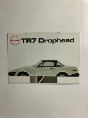 TRIUMPH: A Triumph TR7 Drophead fold-out sales brochure