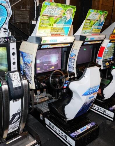 'Initial D3' Version 2 Sega Japanese single driver machine