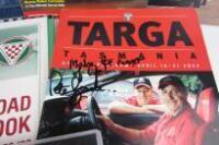 TARGA TASMANIA: Seven publications on the Targa Tasmania (signed Brock, Brabham and Moss) - 4
