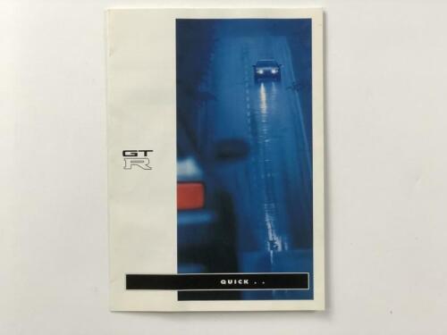 NISSAN: A 1992 Nissan GTR fold-out sales brochure