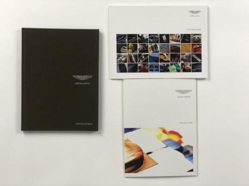 ASTON MARTIN: 'Colour & Trim' and 'The Collection' Aston Martin sales brochures