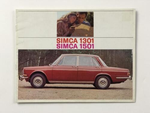 SIMCA: A Simca 1301 1501 sales brochure