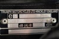 2002 Triumph T100 Centennial Edition [Location: Melbourne] - 29