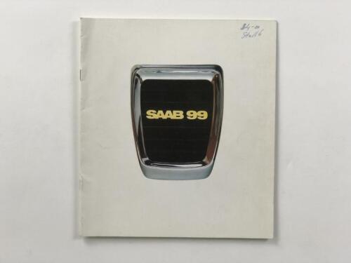 SAAB: An interesting Saab 99 sales brochure. Models 99 LE/ 99 EMS