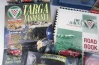 TARGA TASMANIA: Seven publications on the Targa Tasmania (signed Brock, Brabham and Moss) - 5