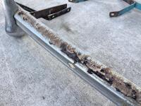 AUSTIN: A front bumper and rear bumper with overriders, believed to suit Austin A50 or A70, suited for parts or restoration. [Location: Sydney] - 15