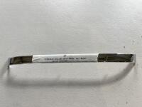 AUSTIN-HEALEY: A re-chromed Austin-Healey 3000 bonnet grille finisher. [Location: Sydney]