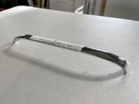 AUSTIN-HEALEY: A re-chromed Austin-Healey 3000 bonnet grille finisher. [Location: Sydney] - 2