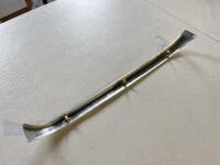 AUSTIN-HEALEY: A re-chromed Austin-Healey 3000 bonnet grille finisher. [Location: Sydney] - 4