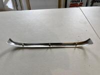 AUSTIN-HEALEY: A re-chromed Austin-Healey 3000 bonnet grille finisher. [Location: Sydney] - 5