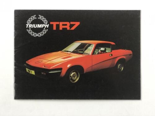TRIUMPH: A 1978 Triumph TR7 sales brochures