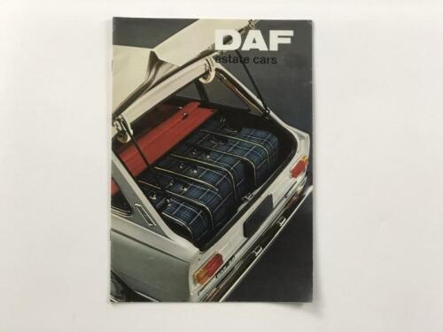 DAF: A DAF estate cars sales brochure
